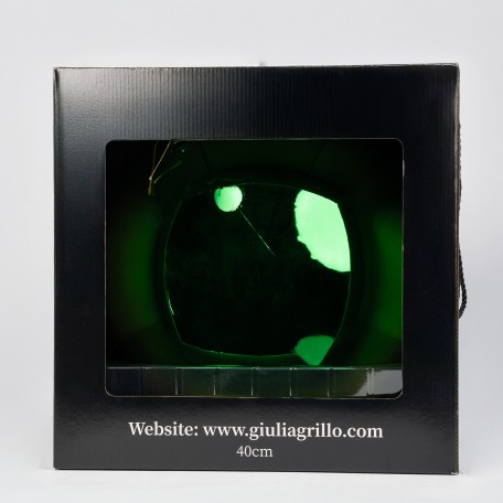 Sfera Natalizia Lucida Verde ⌀40cm