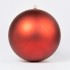 Matte Weihnachtskugel „Mat Red“ ⌀40cm
