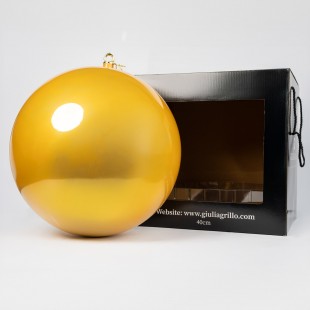 Boule de Noël Nacrée "Or...