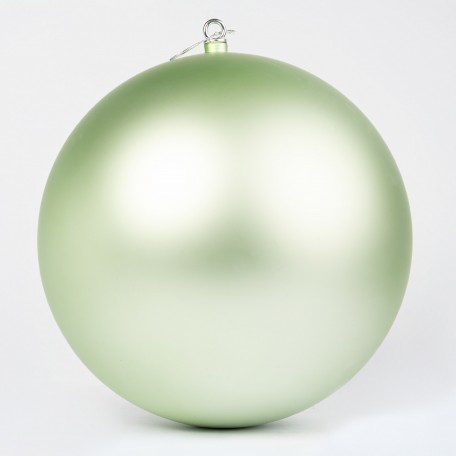 Boule de Noël Opale "Vert Clair Mat" ⌀40cm