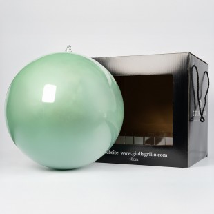 Boule de Noël Nacrée "Vert...