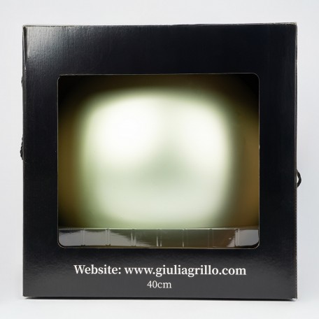 Matte Weihnachtskugel „Hellgrün Matt“ ⌀40cm