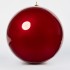 Perlglänzende Weihnachtskugel „Perlrot“ ⌀40cm
