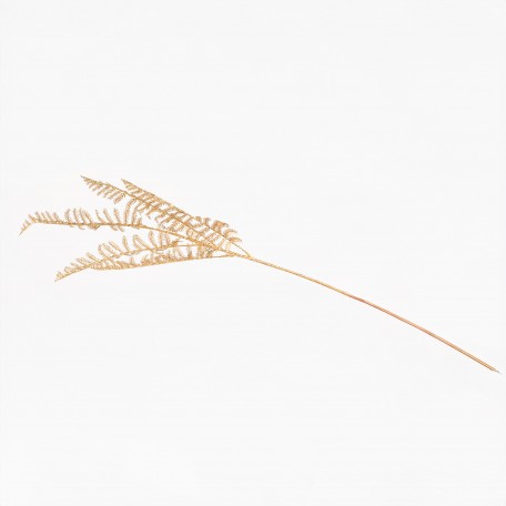 Decorative Golden Branch with Glitter