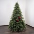 Shiny Red Christmas Bauble ⌀20cm, 2pcs/set