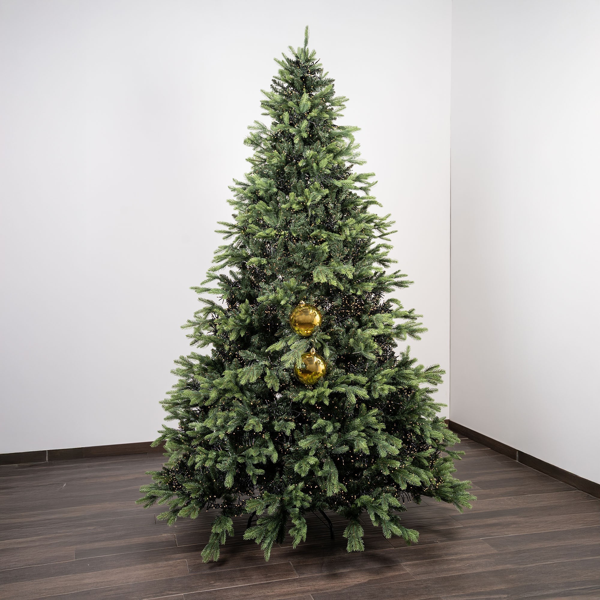 Giulia Grillo Bolas de Navidad Brillantes "Oro Brillante" ⌀15cm, set de 2