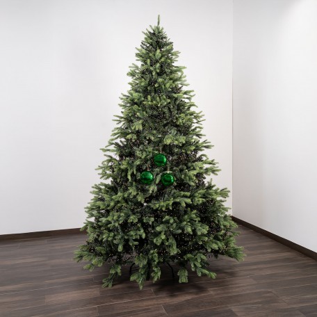 Glänzende Weihnachtskugeln „Shiny Green“ ⌀12cm, 3er-Set Glänzende Weihnachtskugeln „Shiny Green“ ⌀12cm, 3er-Set