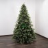 Glänzende Weihnachtskugeln „Shiny Green“ ⌀12cm, 3er-Set