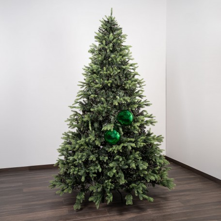 Boules de Noël Brillantes "Vert Éclatant" ⌀20cm, lot de 2 Boules de Noël Brillantes "Vert Éclatant" ⌀20cm, lot de 2