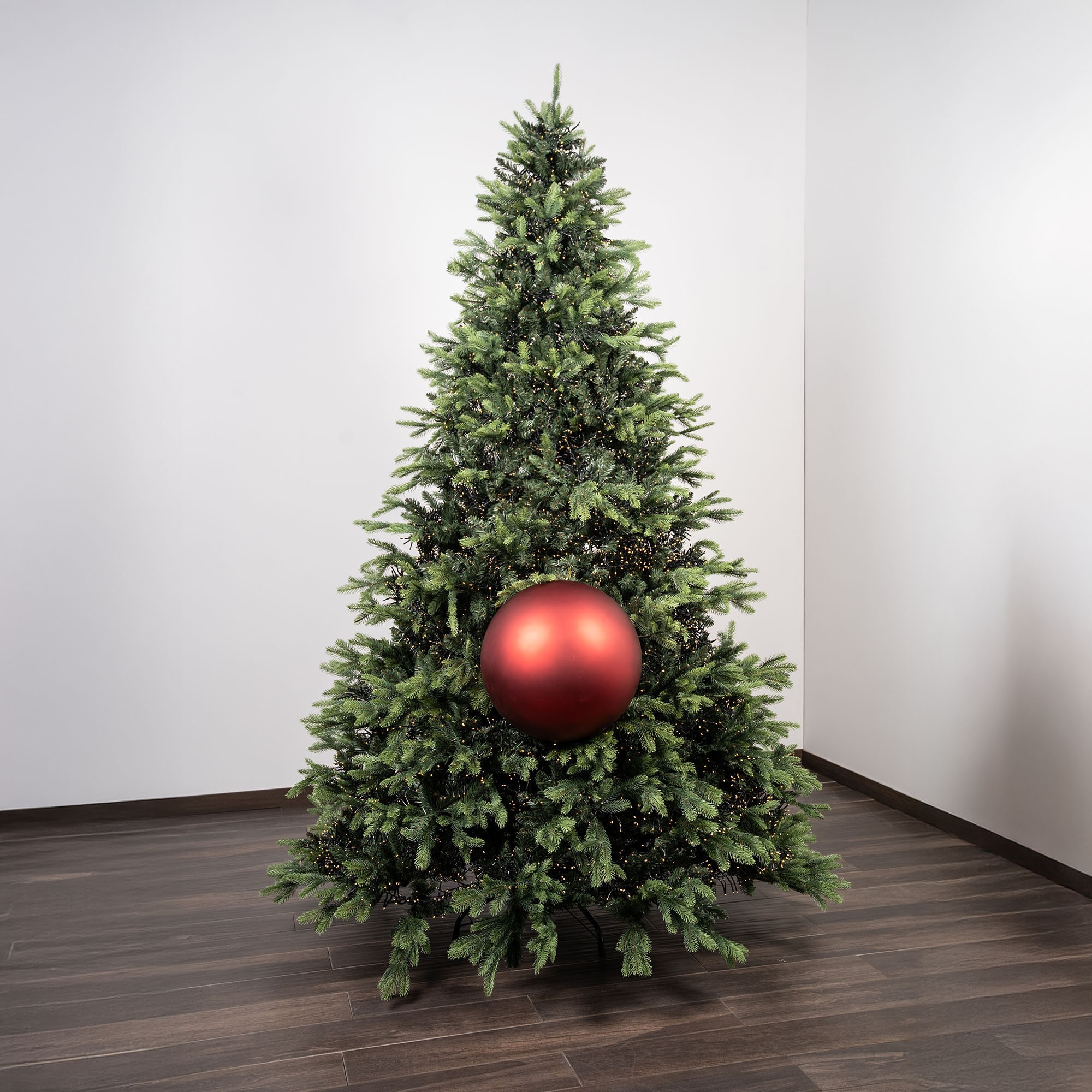 Giulia Grillo Boule de Noël Mat "Rouge Mat" ⌀40cm