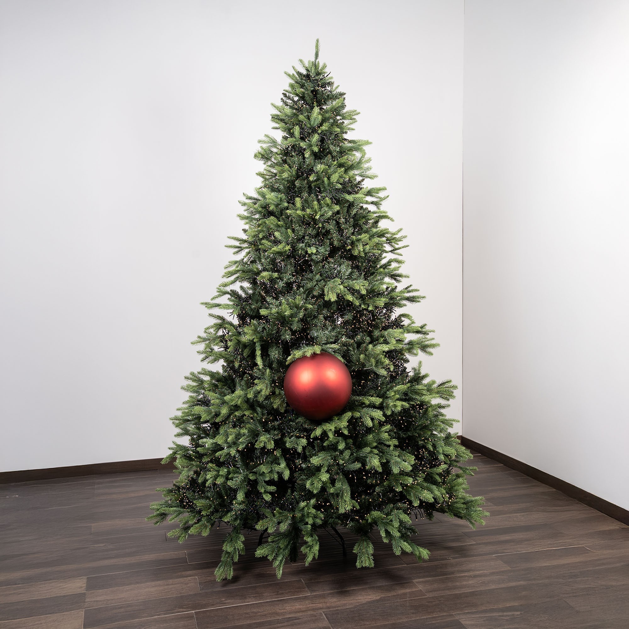 Giulia Grillo Boule de Noël Mat "Rouge Mat" ⌀30cm