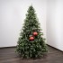 Boules de Noël Mat "Rouge Mat" ⌀15cm, lot de 2 pièces