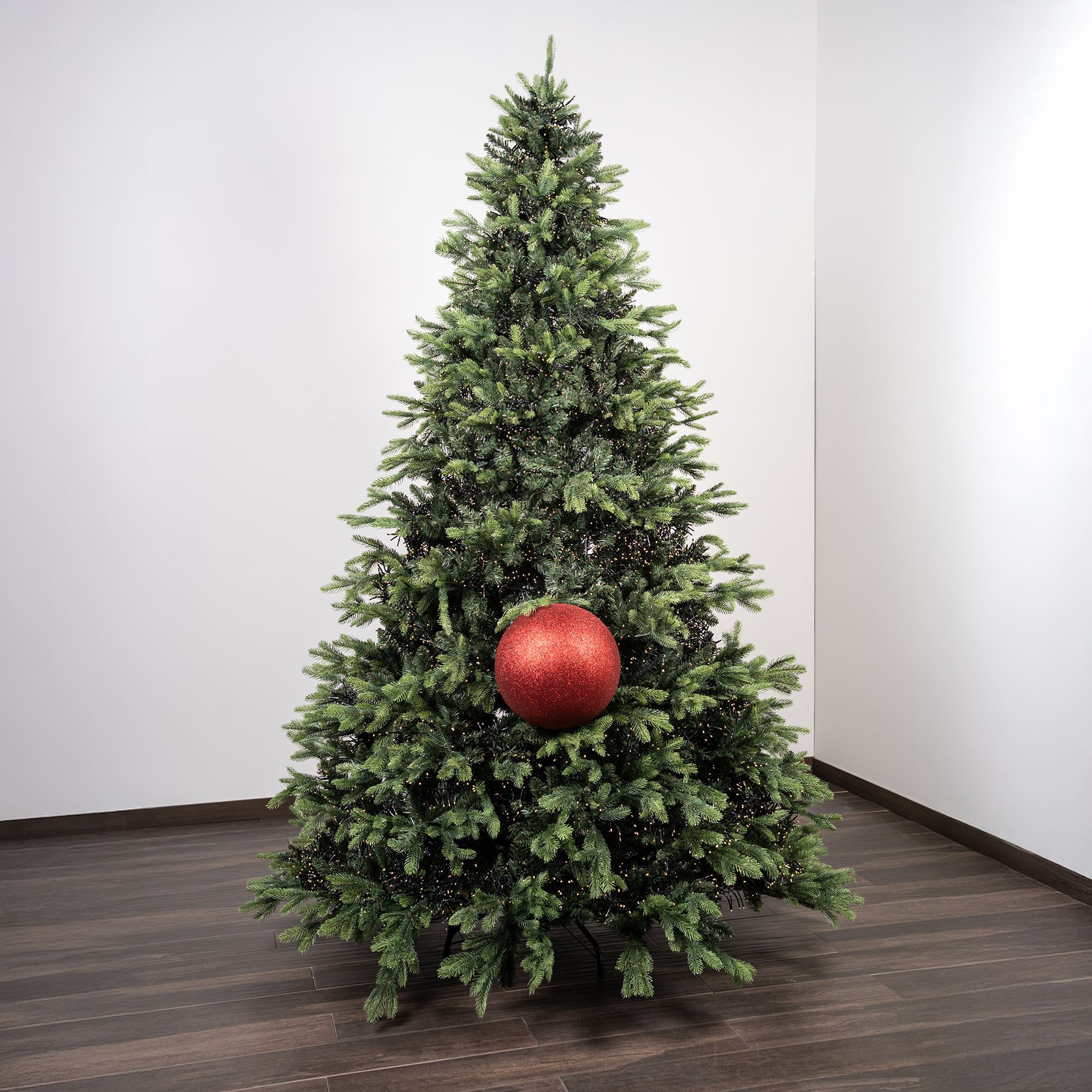 Giulia Grillo Boule de Noël Pailletée "Rouge Pailleté" ⌀30cm