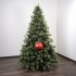 Bola de Navidad con Purpurina "Rojo Brillante" ⌀30cm