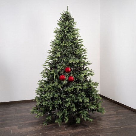 Bolas de Navidad Perla "Rojo Perlado" ⌀12cm, juego de 3