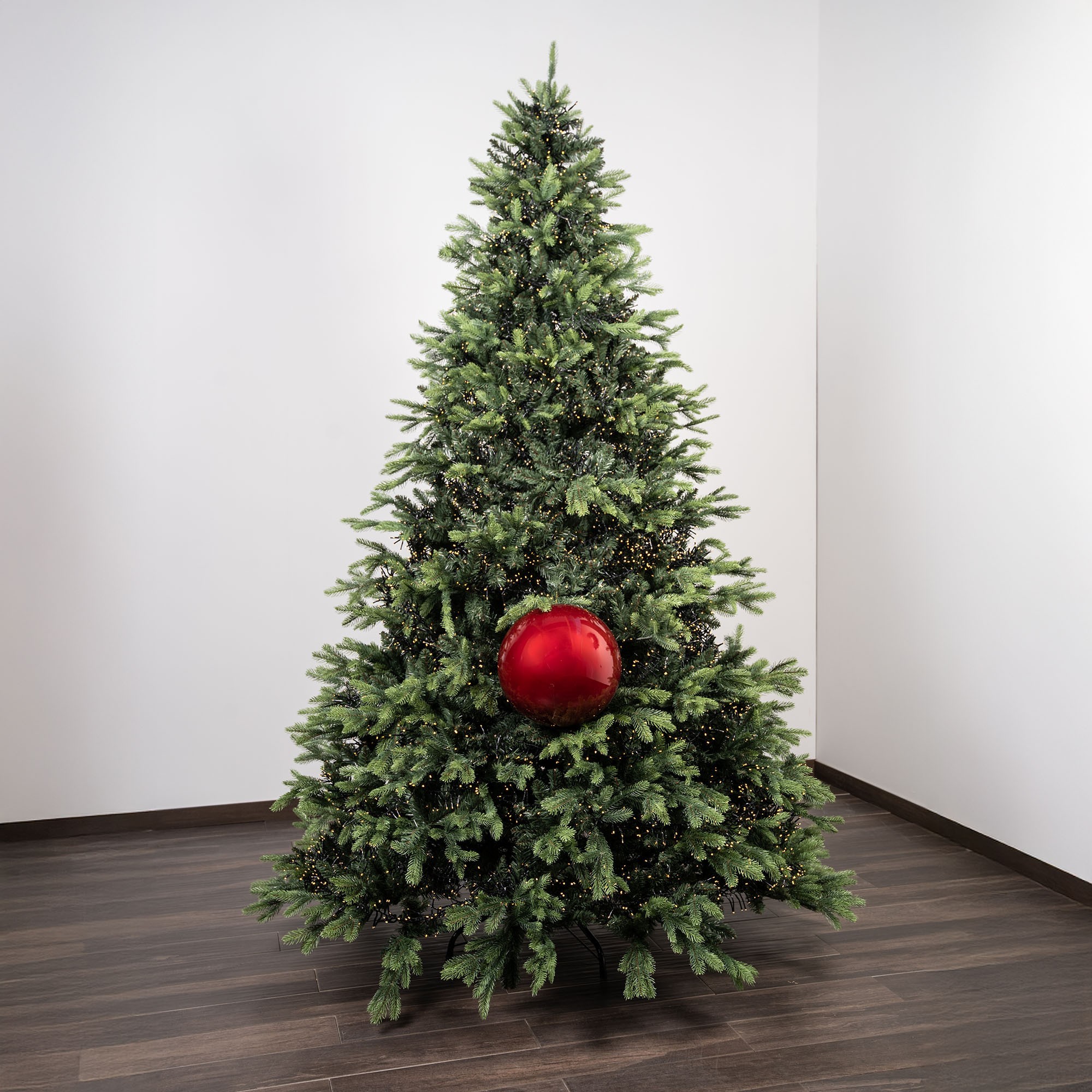 Giulia Grillo Boule de Noël Nacrée "Rouge Nacré" ⌀30cm