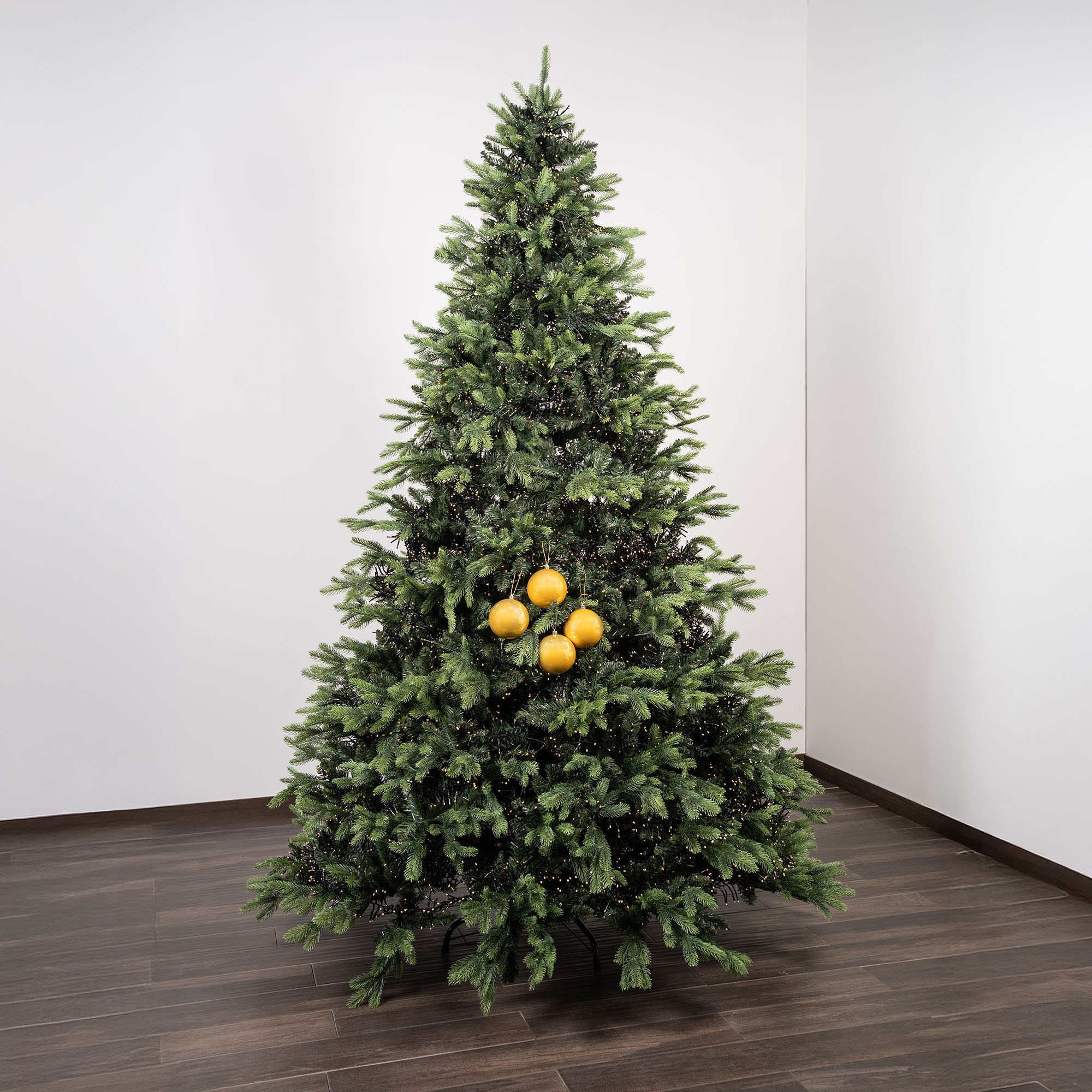 Giulia Grillo Boules de Noël Nacrées "Or Nacré" ⌀10cm, lot de 4