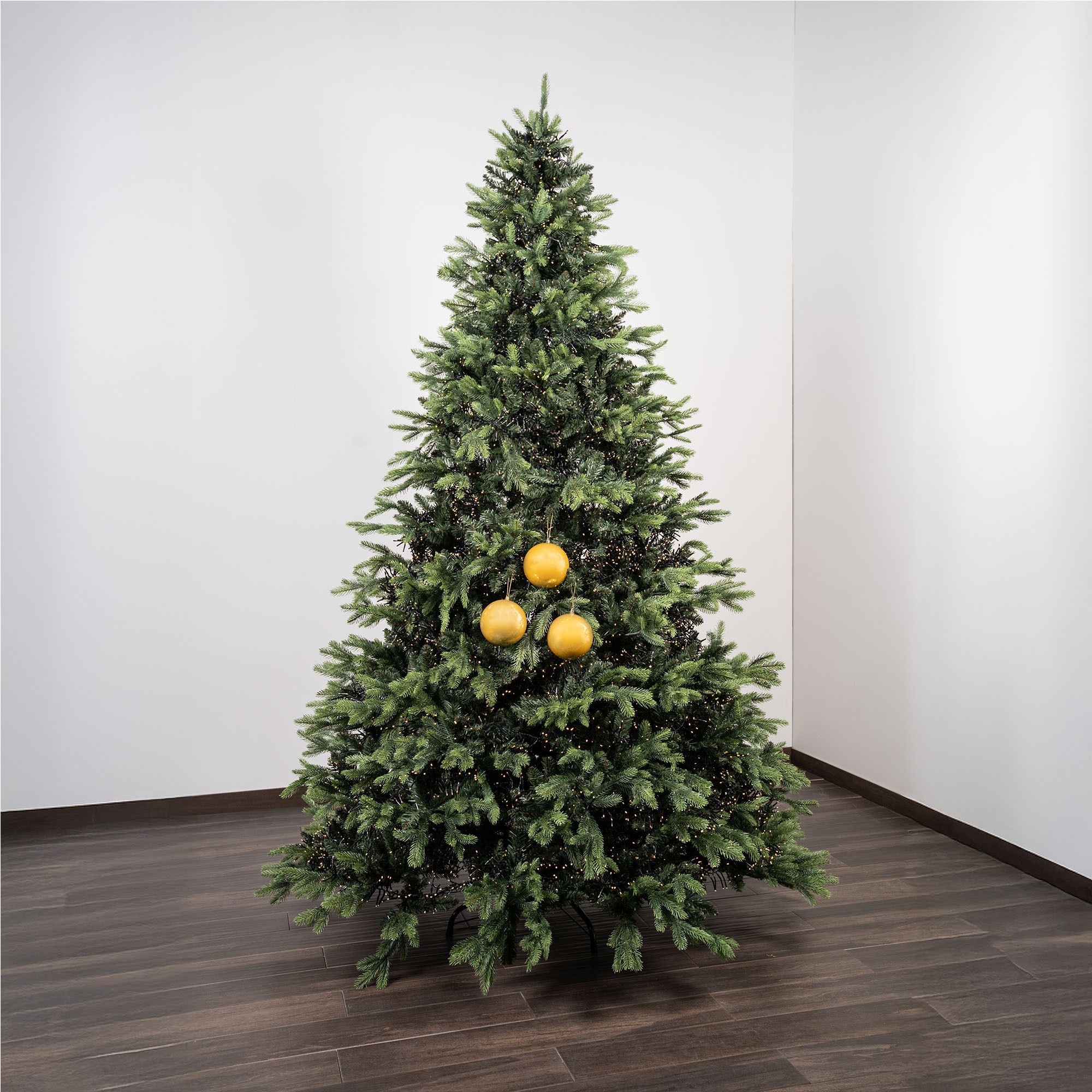 Giulia Grillo Boules de Noël Nacrées "Or Nacré" ⌀12cm, lot de 3