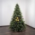 Pearl Gold Christmas Baubles ⌀12cm, 3pcs/set