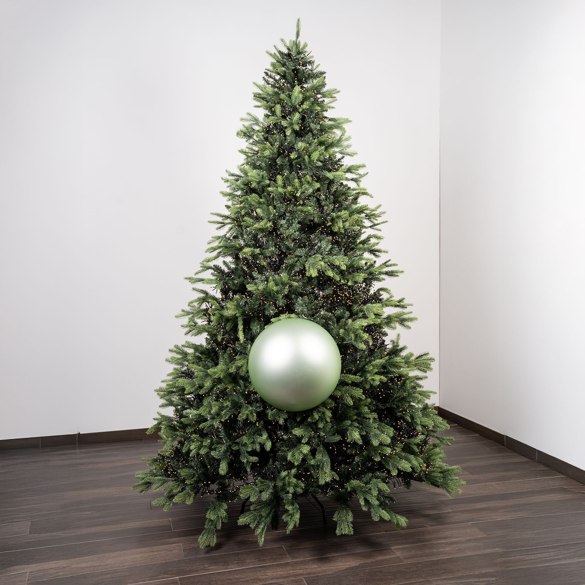 Giulia Grillo Boule de Noël Opale "Vert Clair Mat" ⌀40cm