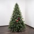 Red Christmas Baubles Mix (1 Shiny, 1 Matte) ⌀15cm, 2pcs/set