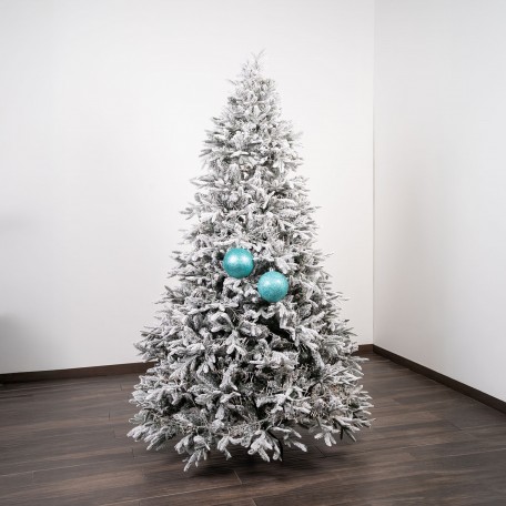 Glitzer Weihnachtskugeln „Blau Glitzer“ ⌀15cm, 2er-Set Glitzer Weihnachtskugeln „Blau Glitzer“ ⌀15cm, 2er-Set