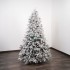 Glitzernde Weihnachtskugeln „Glitter Hellgrün“ ⌀15cm, 2er-Set