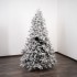 Black Christmas Baubles Mix (1 Shiny, 1 Matte) ⌀15cm, 2pcs/set