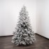 Glitter Black Christmas Baubles ⌀12cm, 3pcs/set
