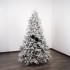 Glänzende Weihnachtskugeln „Shiny Black“ ⌀15cm, 2 Stück/Set