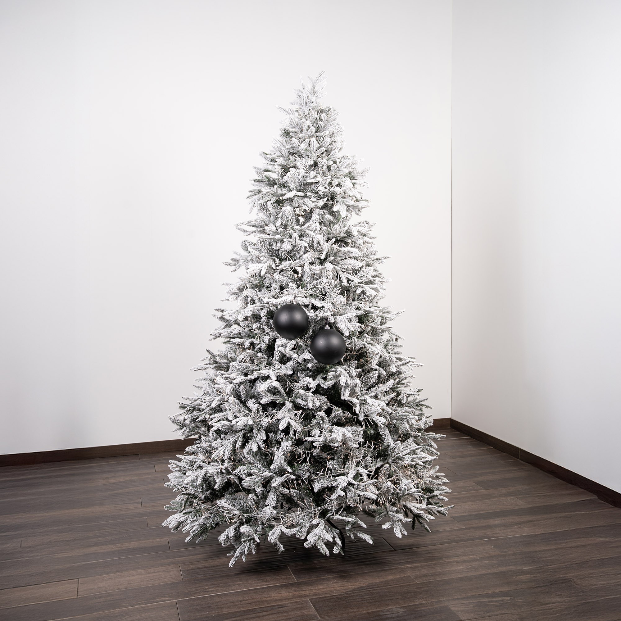 Giulia Grillo Sfera Natalizia Opaca Nera ⌀15cm, 2pcs/set