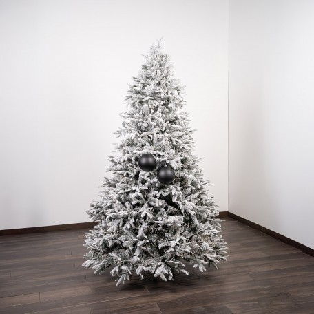 Sfera Natalizia Opaca Nera ⌀15cm, 2pcs/set