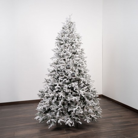 Glänzende Weihnachtskugeln „Shiny Silver“ ⌀12cm, 3 Stück/Set