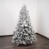 Matte Silver Christmas Baubles ⌀12cm, 3pcs/set
