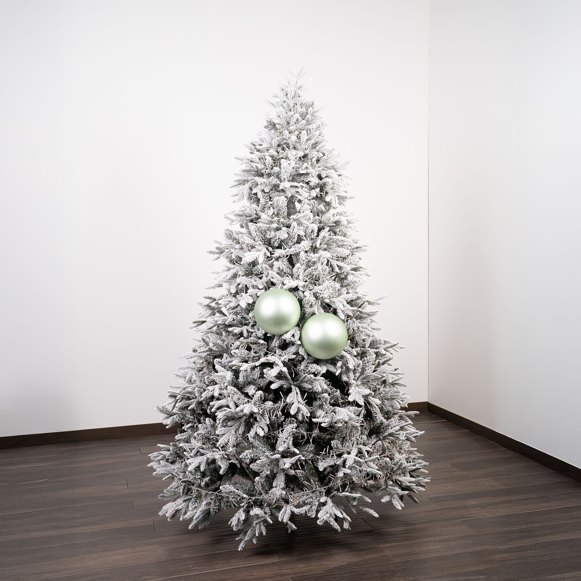 Giulia Grillo Boules de Noël Mat "Vert Clair Mat" ⌀20cm, 2pcs/lot