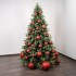 Boule de Noël Pailletée "Rouge Pailleté" ⌀30cm