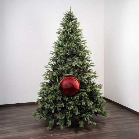 Sfera Natalizia Lucida "Shiny Red" ⌀40cm d