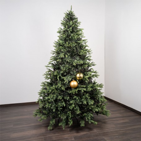 Mix Bolas de Navidad Doradas (1 Brillante, 1 Mate) ⌀15cm, set de 2