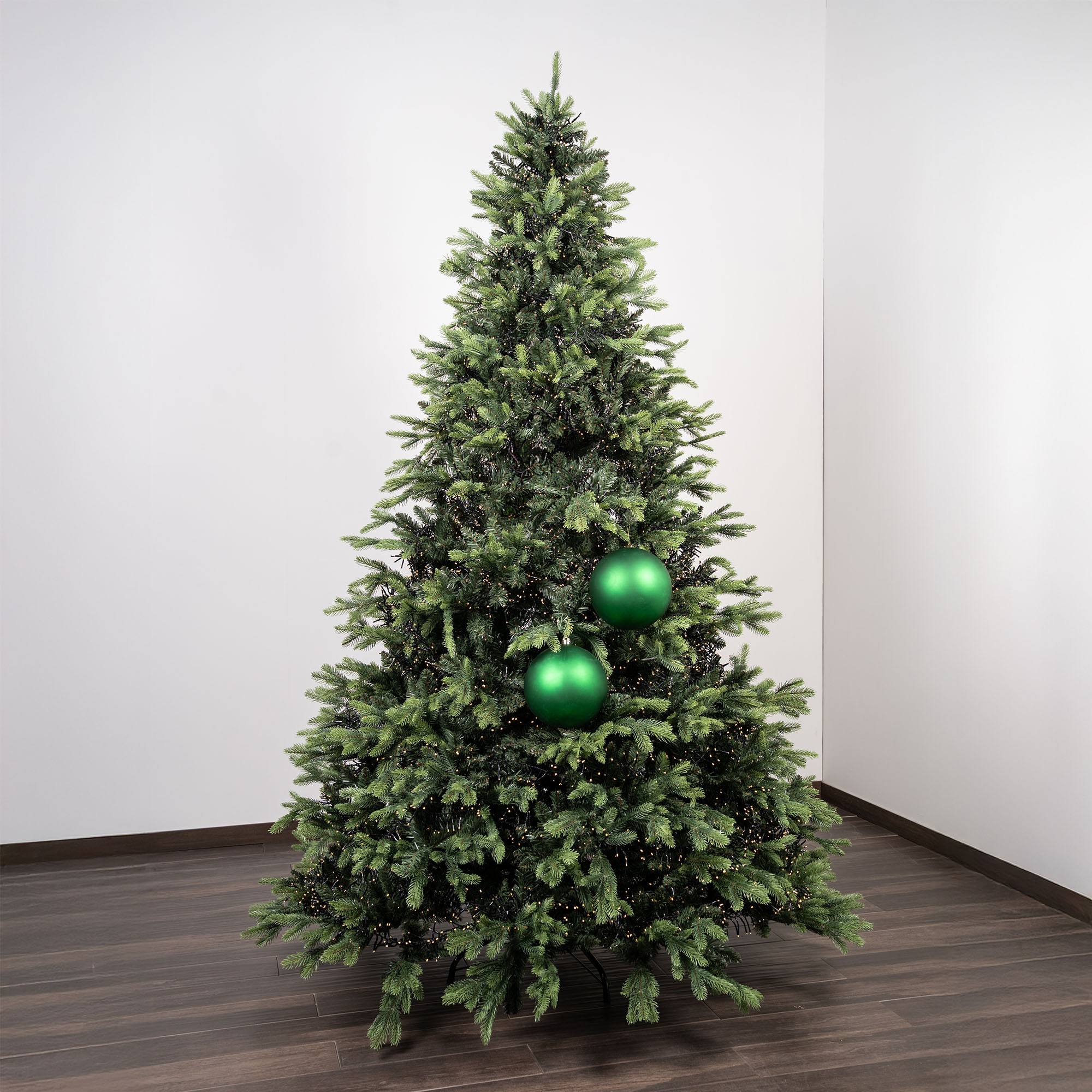 Giulia Grillo Bolas de Navidad Mates "Verde Mate" ⌀20cm, set de 2