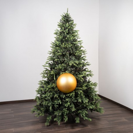 Matte Gold Christmas Bauble ⌀40cm