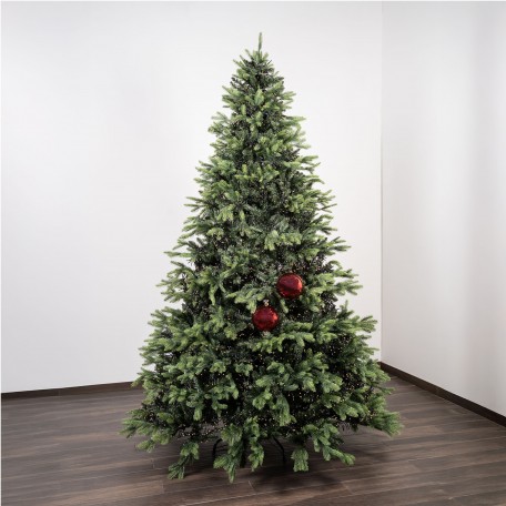 Glänzende Weihnachtskugel „Shiny Red“ ⌀15cm, 2 Stück/Set