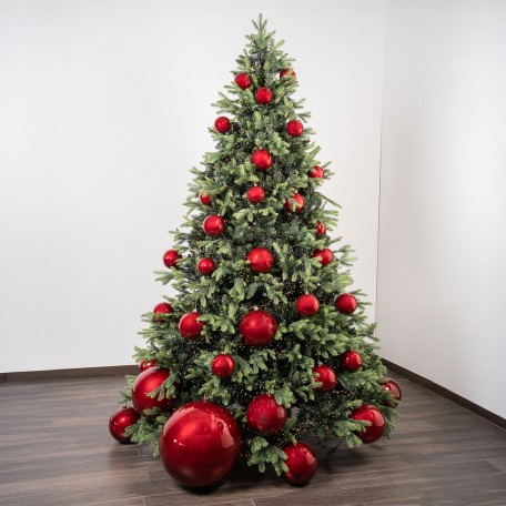 Bola de Navidad Perla "Rojo Perlado" ⌀40cm