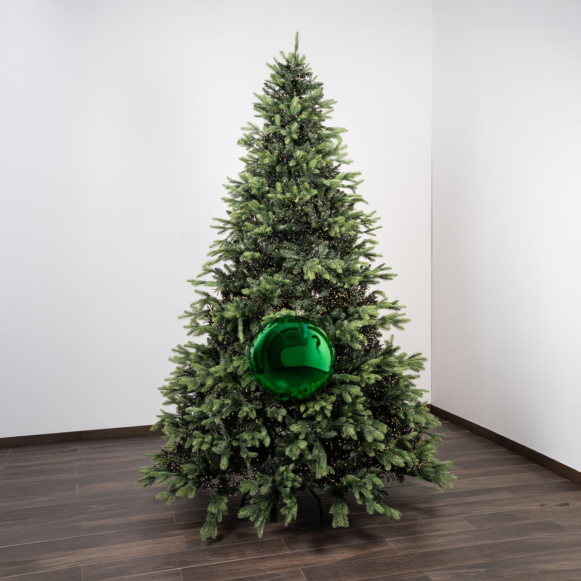 Giulia Grillo Boule de Noël Brillante "Vert Éclatant" ⌀40cm
