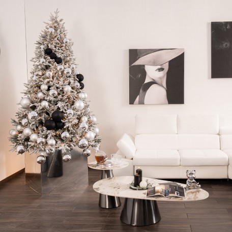 Realistic Christmas Tree Snow-Covered Enchanted Fir 210cm