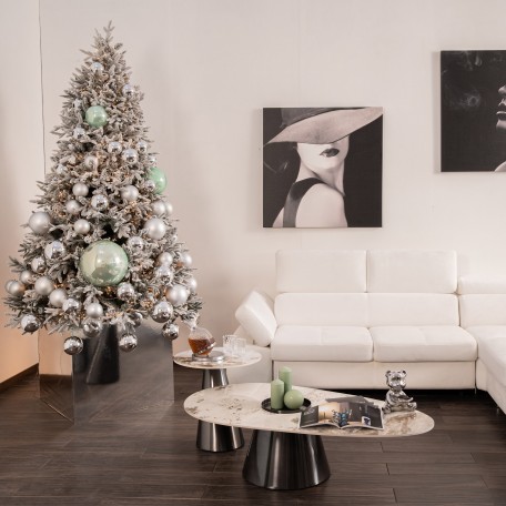 Realistic Christmas Tree Snow-Covered Enchanted Fir 180cm