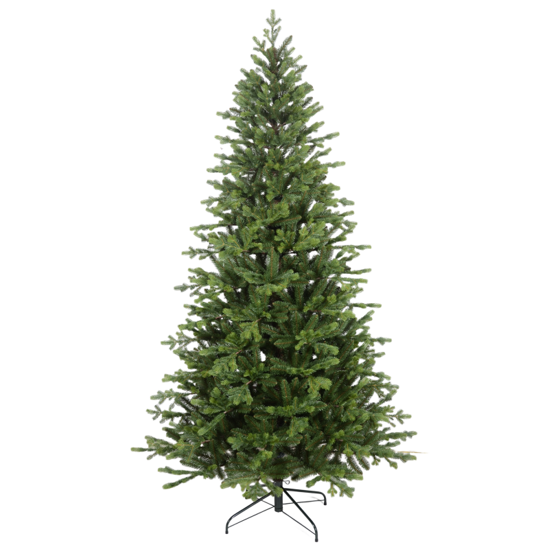 Sapin de Noël réaliste Slim et vert Sapin Merveilleux 180 cm