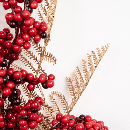 Branche Décorative Dorée avec Paillettes