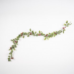Garland with Holly Leaves...
