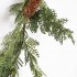 Decorative Garland with Pine Cone and Greenery