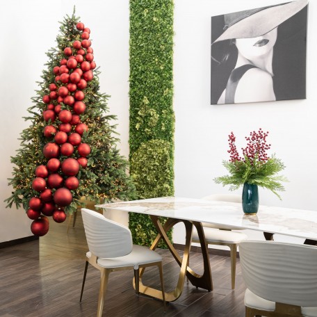 Realistischer Dicker Grüner Weihnachtsbaum Traumhafte Tanne 210cm Realistischer Dicker Grüner Weihnachtsbaum Traumhafte Tanne 210cm
